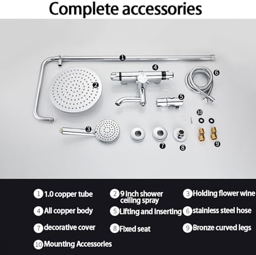 Sturdy Versatile Handheld Shower Kit
