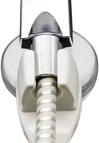 Non-Rotating Handled Shower Bracket with Suction Cup Mount - No Drilling Required