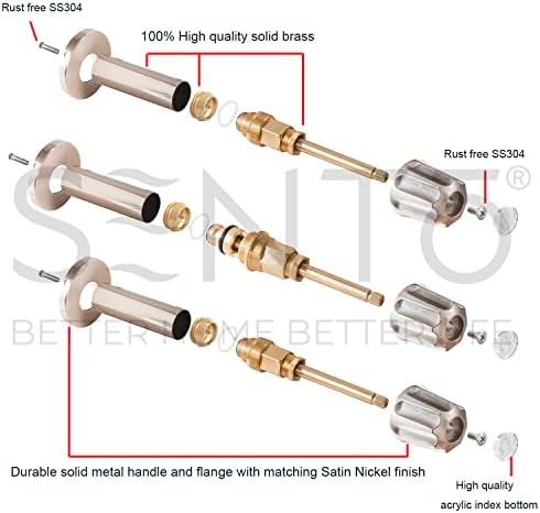 Comprehensive Bathtub Shower Trim Set for Gerber Faucets