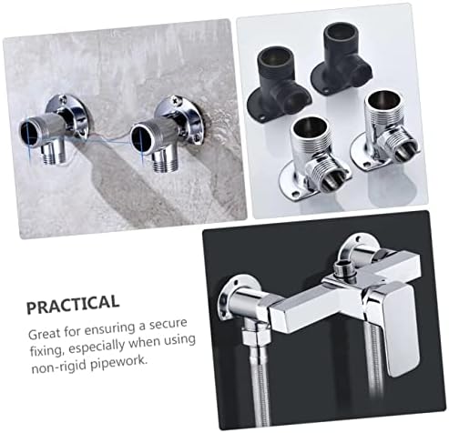 4-Piece Zinc Alloy Bathroom Shower Installation Kit