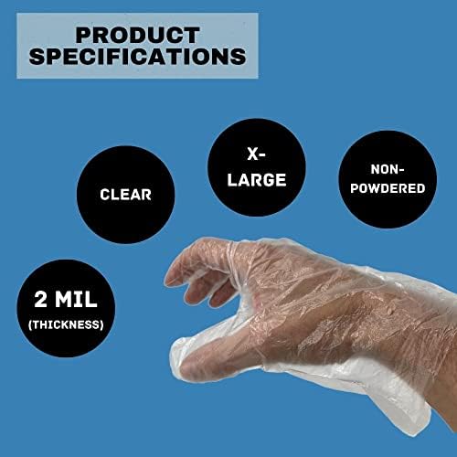 ilty dispoitive food gloves small