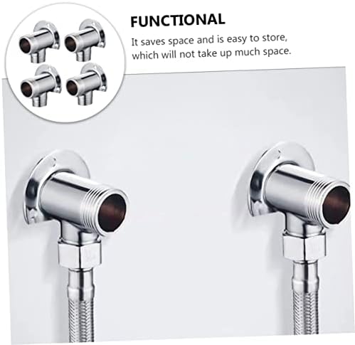 4-Piece Zinc Alloy Bathroom Shower Installation Kit
