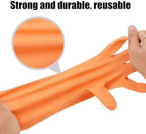 rubber gloves for kitchen cleaning