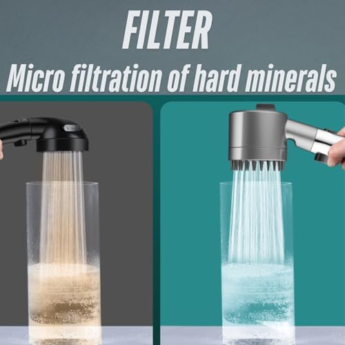 Turbo Showerhead With Ion Massage Function