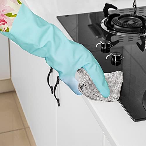 Premium Reusable Kitchen Gloves - Non-Latex Medium Size3 Pairs