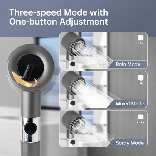 Luxury Shower Experience with Multiple Modes