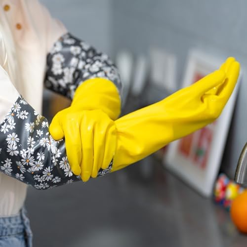 185inch Non-Slip Waterproof Gloves for Cleaning More