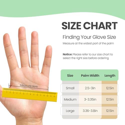 2 Pair Reusable Rubber Cleaning Gloves for Kitchen Bathroom and Household