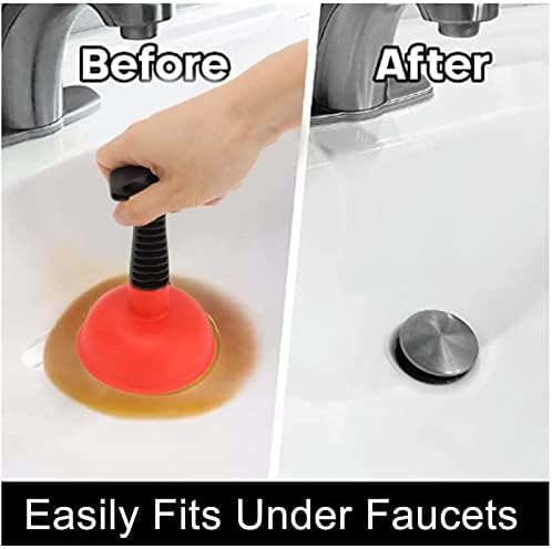 ZLXHDL Mini Sink Plunger Portable Effective for Efficient Basic_unclogging