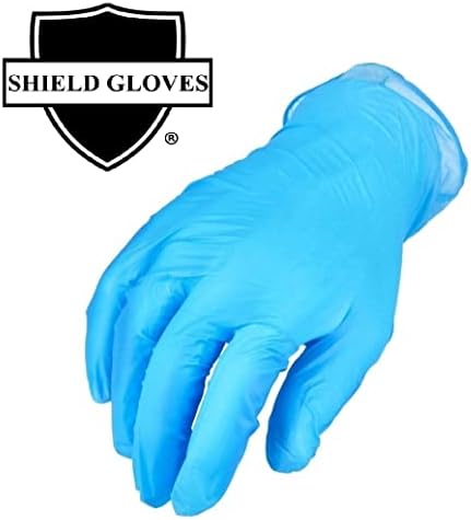 PSBM Synthetic Vinyl Gloves Blue Large 1000 Count