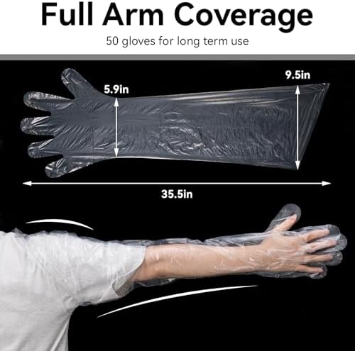 HANYMWANZW Durable 50-Piece Gloves for Field Use
