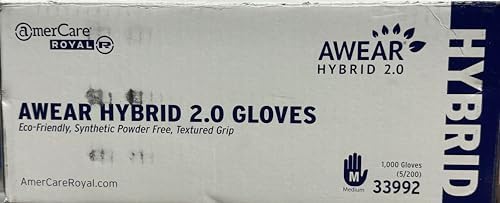 1000 Clear Powder-Free Gloves