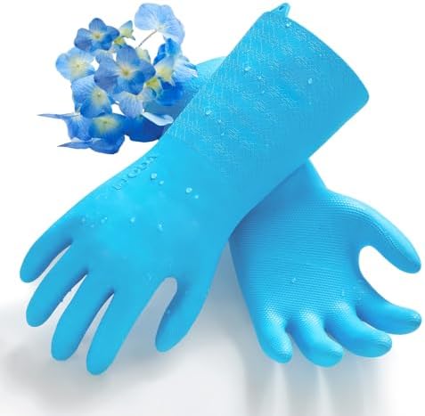 Vgo HouseholdsCleaning Gloves FreshAromas Lined Kitchen Gloves