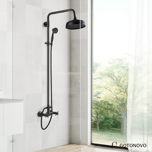 Versatile 2-Function Rain Showers for Modern Classic Bath Alterations