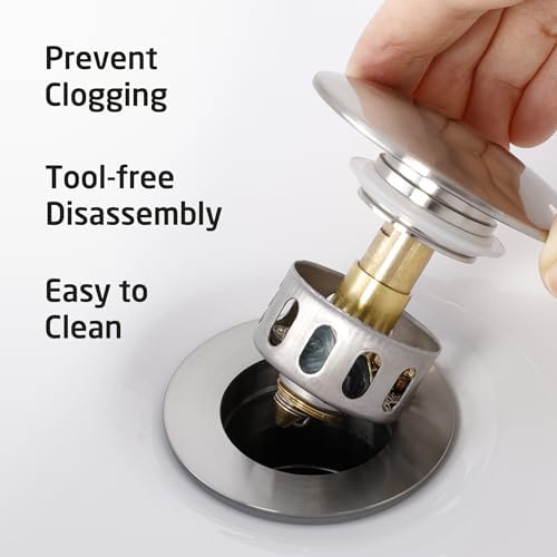 KES Bathtub Faucet Set with Waterfall Spout and Handheld Shower