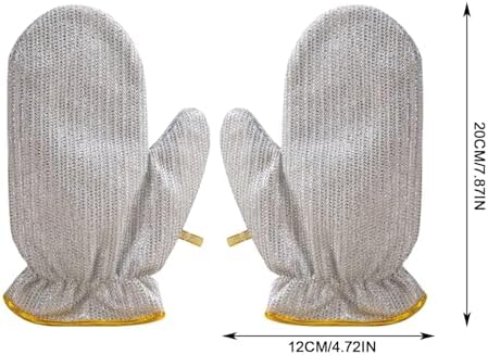 Bacion Wire Rag Gloves for Kitchen