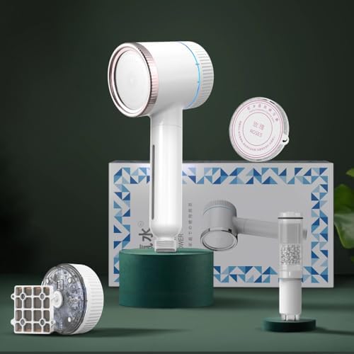 Hydrogen-Enriched Handheld Showerhead for Skin Hydration Stress Relief