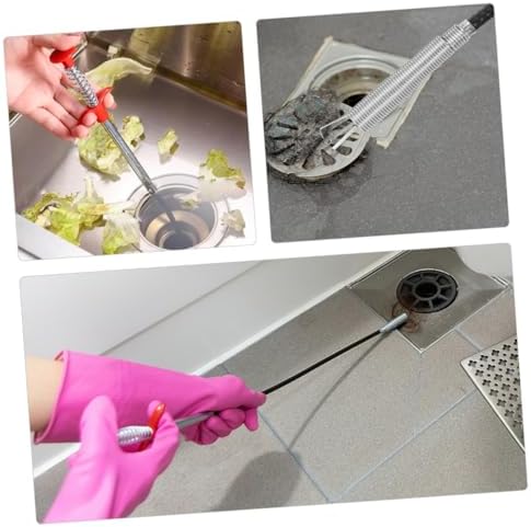 Home Sink Drain Toilet Flexible Grabber Claw Tool 4 Claws
