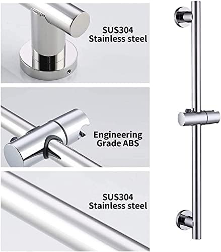 KES 5-Function Handheld Shower Head Polished Finish Durable Stylish and Functional
