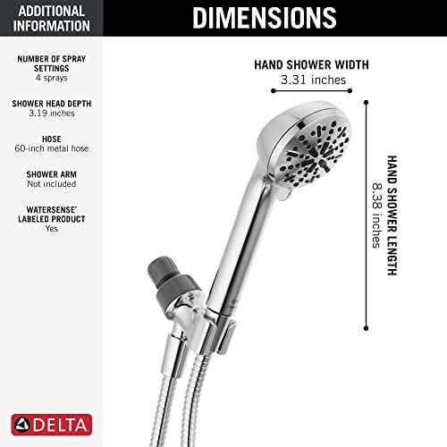 Delta 4-Setting Faucet with Massage Mode