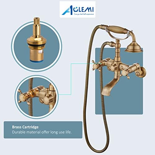 Aolemi antique brass bath faucet