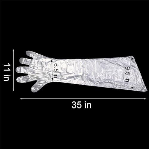 Oklln 100-Piece Disposable Gloves for Cleaning and Hunting