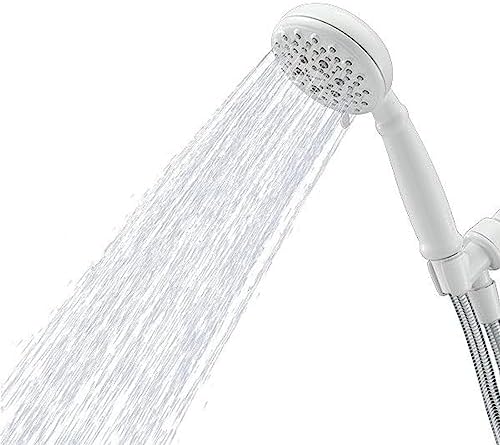 Moen Banbury Glacier White 5-Spray Handheld Shower Head