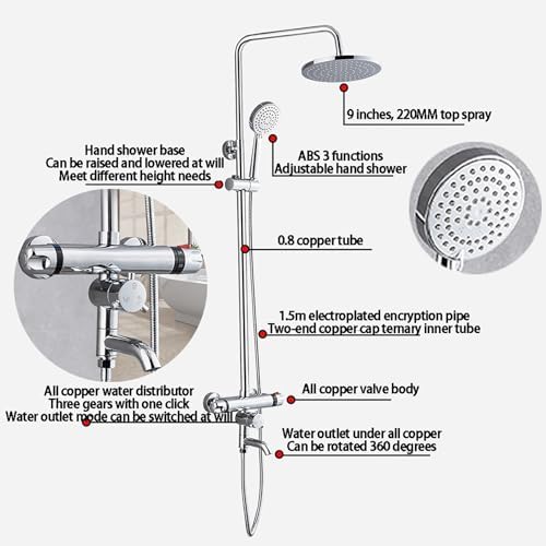 Sturdy Versatile Handheld Shower Kit