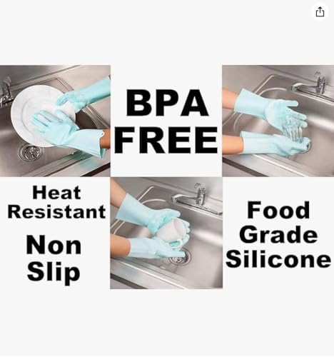 Safe and Durable Silicone Gloves for Kitchen and More