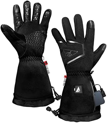 ActionHeat Battery Heated Gloves for Men with 3 Heat Settings