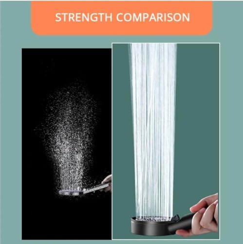 High Pressure Water Saving Handheld Shower Head with 5 Spray Settings