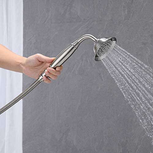 Freestanding Bath Faucet Hand Shower Nickel Bracket Lifetime Warranty