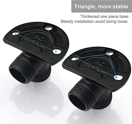 Aolemi Matte Black Installation Kit for Bathroom Faucet