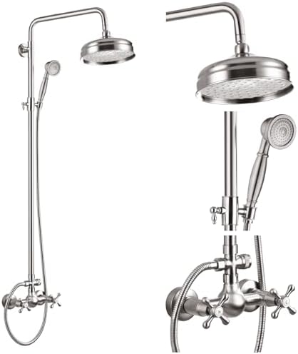 Wall-Mounted Adjustable Wall Shower System by GotOnovo