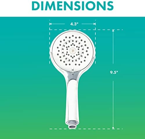 Niagara Conservation HealthGuard 15 GPM Step-Down Handled Shower Head