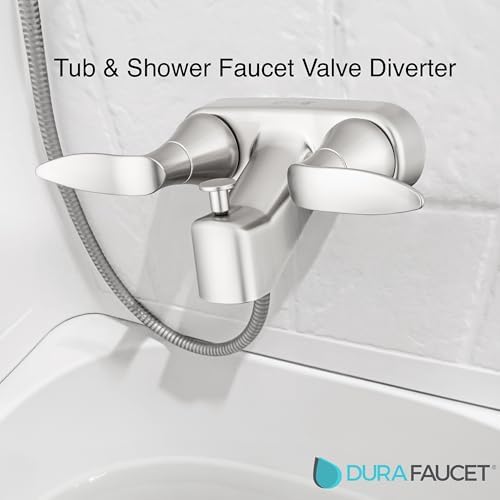 Dura Faucet RV Tub Shower Valve with Winged Levers