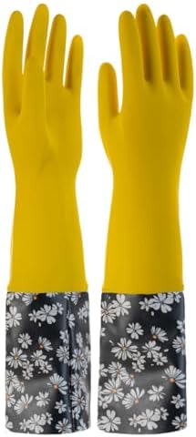 185inch Non-Slip Waterproof Gloves for Cleaning More