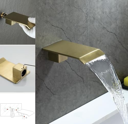 Complete Bath Faucet Set with 25 GPM Flow Rate