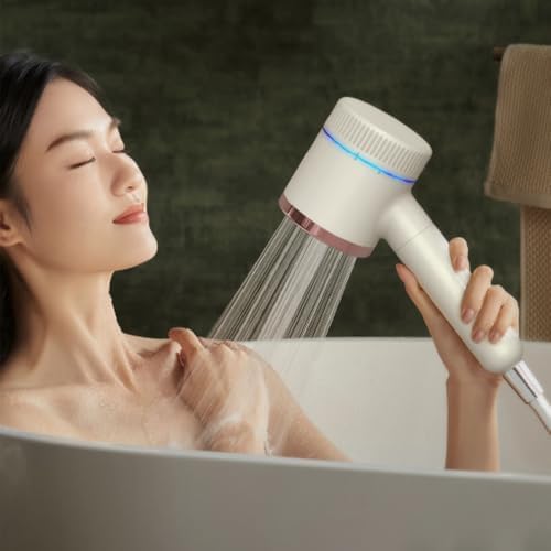 Hydrogen-Enriched Handheld Showerhead for Skin Hydration Stress Relief