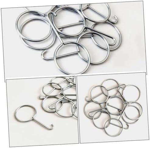 Ergonomic Drain Cover Hook 10PCS Stainless Steel Lifting Tools for Shower Drain