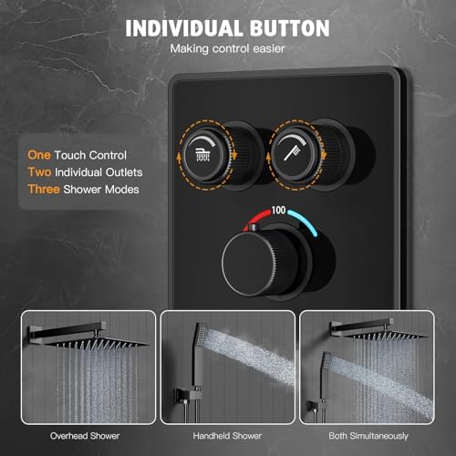 SR SUN RISE 100 Thermostatic Shower System