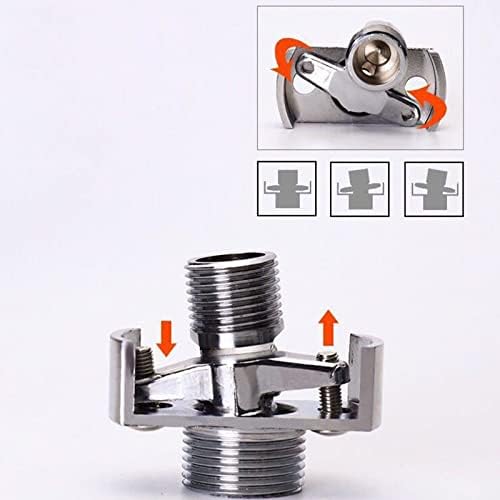 Adjustable Copper Faucet Angle Faucet Adapter for Bathroom Fixtures