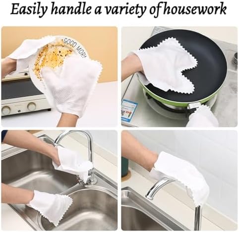 Dazzling Multi-Purpose Washable Dusting Gloves