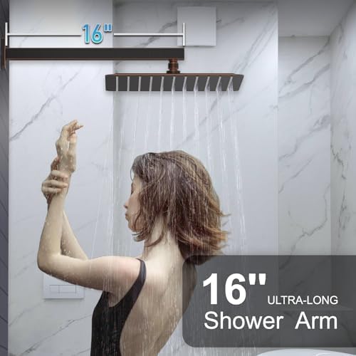 Luxury Oil Rubbed Bronze Shower System with High Pressure