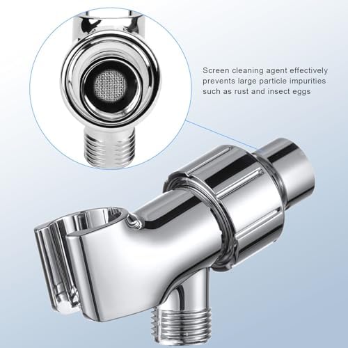 Adjustable Adjustable Handheld Shower Bracket with 2-Piece Kit