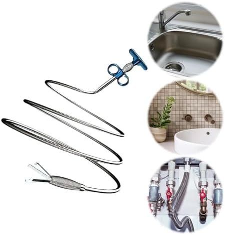 Sleek Drain Clogger Tool for Kitchen Use