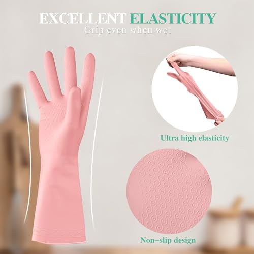 URSMART Dishwashing Gloves Reliable Kitchen Uses