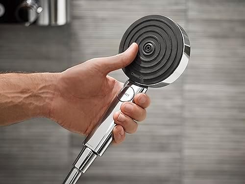 Hansgrohe Pulsify S - Motion-Activated Triple Spray QuickClean Design Flow Pulsating Massage Chrome