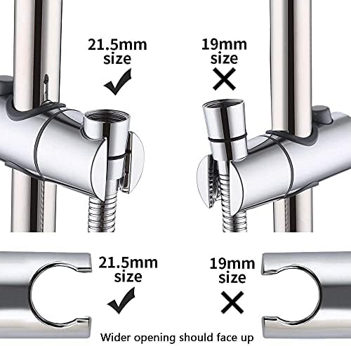 KES 5-Function Handheld Shower Head Polished Finish Durable Stylish and Functional