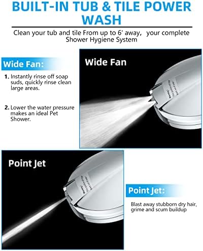 Pure Water Flow Handheld Showerhead - Effortlessly Clean Purify Your Showerwater